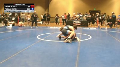 126 lbs Cons. Rd Of 16 - Ryan Bozelli, Savage Wrestling Academy vs Logan Barry, Mayo Quanchi