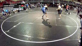 220 lbs Cons. Round 2 - Jacoby Griesman, Little Jays Wrestling Club vs Collin Melrose, Junior Titans Wrestling Club