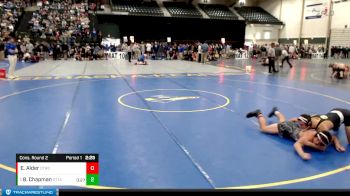 157 lbs Cons. Round 2 - Brock Chapman, Ottawa University vs Evan Alder, Otero Junior College