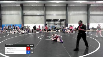 58 kg Rr Rnd 1 - Ava Akacha, MGW Vanquishers vs Kayden Dauch, Virginia Red