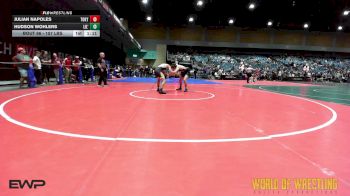 157 lbs Round Of 32 - Julian Napoles, Tokay Wrestling Club vs Hudson Wohlers, Lil' Mavs