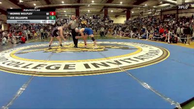 120 lbs Semifinal - Morris Wolfley, Moapa Valley vs Joe Gillespie, Spring Creek