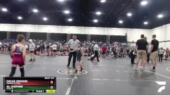 56 lbs Semifinal - Eli Shepard, Team AI vs Oscar Ormond, Pinning Python