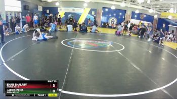 138 lbs Placement (16 Team) - James Zena, Alpha WC vs Ehab Shalaby, Attack WC