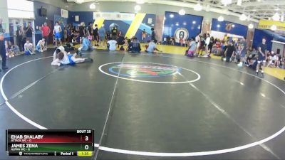 138 lbs Placement (16 Team) - James Zena, Alpha WC vs Ehab Shalaby, Attack WC