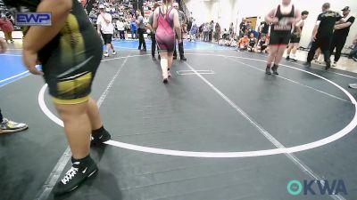 Quarterfinal - KEVIN LINVILLE Jr, Skiatook Youth Wrestling vs Audrina Collom, Tiger Trained Wrestling