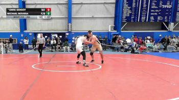 285 lbs Cons. Round 4 - Emre Sensoy, Trinity (ct) vs MICHAEL MOUSSA, Plymouth State