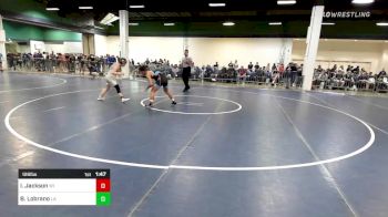 126 lbs Consi Of 128 #2 - Irie Jackson, WI vs Brayden Lobrano, LA