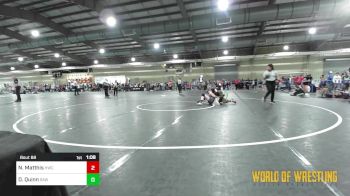95 lbs Round Of 16 - Nathan Matthis, Headhunters WC vs Donovan Quinn, Simmons Academy Of Wrestling