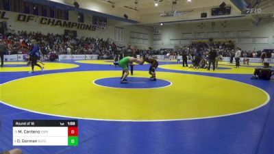 147 lbs Round Of 16 - Mateo Centeno, Esperanza vs Drew Gorman, Buford (GA)