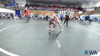 55 lbs Quarterfinal - Garrett Doyle, Cowboy Wrestling Club vs Myles Wolf Gibson, Standfast