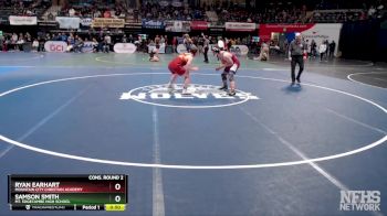 171 lbs Cons. Round 2 - Ryan Earhart, Mountain City Christian Academy vs Samson Smith, Mt. Edgecumbe High School