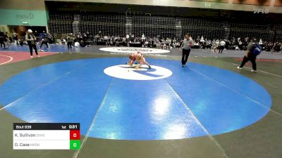 132 lbs Consi Of 64 #2 - Keaton Sullivan, Grantsville vs Darius Case, Meridian