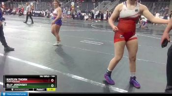 144 lbs Cons. Semi - Elly Janovsky, Team Indiana vs Kaitlyn Thorn, Team Montana