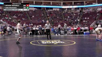 133 lbs First Round - Anthony Mutarelli, Council Rock South vs Luke Hitchcock, Central Dauphin