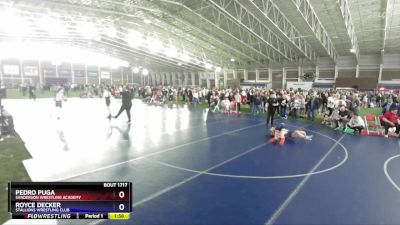 144 lbs Semifinal - Pedro Puga, Sanderson Wrestling Academy vs Royce Decker, Stallions Wrestling Club