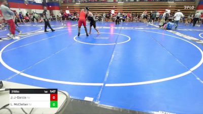 215 lbs Semifinal - Jordan Joseph-Garcia, Tulsa Union vs Lathan McClellan, Tulsa Union