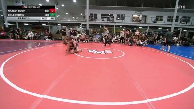 128 lbs Rr Rnd 3 - Nazeef Bush, Milton Hershey - HSBNFC vs Cole Perrin, Anchor Down - HSBNFC