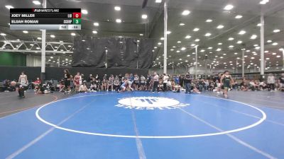 115 lbs Rr Rnd 3 - Joey Miller, Liberty - HSBAFC vs Elijah Roman, Scorpions SJV - HSBAFC