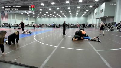 113 lbs Consi Of 32 #2 - Jovanni Lamparelli, NC vs Stiles Stevens, SC
