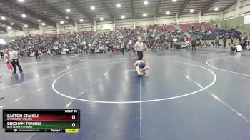 62 lbs Quarterfinal - Brigham Tonioli, Box Elder Stingers vs Easton Staheli, Enterprise Wolves