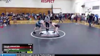 195 lbs Quarterfinal - Tayler Lenhartzen, University vs Preston Wentling, Ridgeline