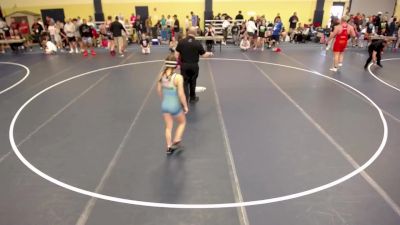 95 lbs Champ. Round 5 - Cassidy O'Connell, WI vs Vanessa Anderson, SD