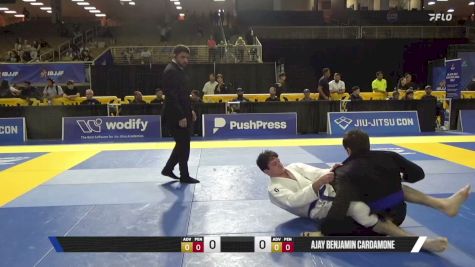 David Velvel Zilinski vs Ajay Benjamin Cardamone 2026 Pan Jiu Jitsu IBJJF Championship