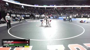 II-102 lbs Champ. Round 2 - Luke LeBlanc, Salem/Cambridge vs Tommy Aiello, John Glenn