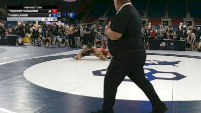 126 lbs Champ. Rd Of 16 - Zachary Donalson, Arkansas vs Kash Larkin, Arizona