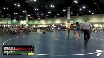 152 lbs Round 2 (6 Team) - Jordan Juma, Nebraska Wave Hogs vs Gage Eckels, Indy Giants