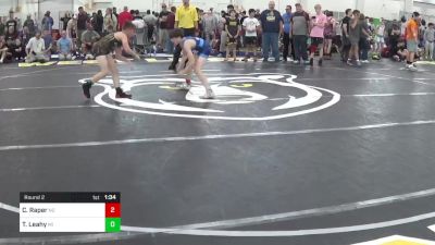 90-C lbs Round 2 - Carson Raper, NC vs THomas Leahy, MI