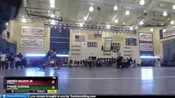 126 lbs Cons. Round 1 - Tyrese Guzman, Shadle Park vs Andres Deleon Jr, Othello
