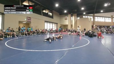 126 lbs Round 2 Champ & Wb (32 Team) - Wesley Hyatt, BRAWL Black vs Larson Pilant, Funky Boyz