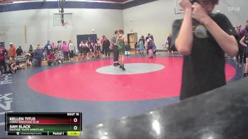 125 lbs Round 1 - Kellen Titus, Cobra Wrestling Club vs Sam Slack, Eastside Youth Wrestling