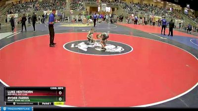 58 lbs Cons. Semi - Luke Henthorn, Red Devil Mat Club vs Ryder Farris, Sweet Home Mat Club