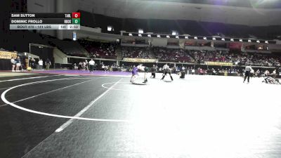 141 lbs Consi Of 32 #2 - Sam Sutton, Tarleton State vs Dominic Frollo, Slippery Rock