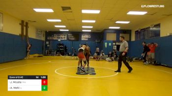 182 lbs Consi Of 8 #2 - Joshua Mizelle, Team Phoenix vs Aryeh Mehl, Cypress Lake