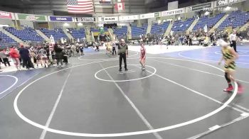 66 lbs Consolation - Coy Robertson, High Plains Thunder vs Xavier Talmich, Pomona Elite