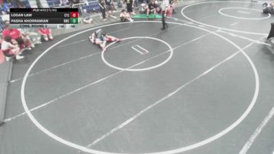 165 lbs Cons. Round 2 - Pasha Khorramian, Reign Wrestling Club vs Logan Law, Costa Training Center