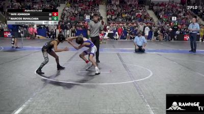 68 lbs Quarterfinal - Tate Johnson, Greater Heights vs Marcos Ruvalcaba, Garden City