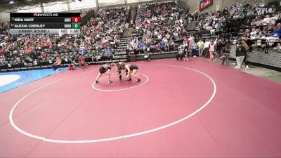 3A 190 lbs Champ. Round 1 - Kira Hart, Grantsville vs Alexia Chesley, Ogden