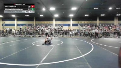 106 lbs Round Of 32 - Ricky Quiros, Eastvale Elite WC vs Benjamin Maradiaga, Elite Force WC