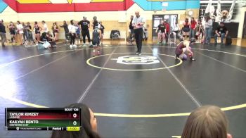 100 lbs Cons. Round 2 - Kailyah Bento, Cheyenne East vs Taylor Kimzey, Laramie