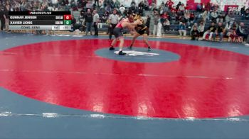 157 lbs Cons. Semi - Gunnar Jensen, Shelton vs Xavier Lions, Hudson`s Bay