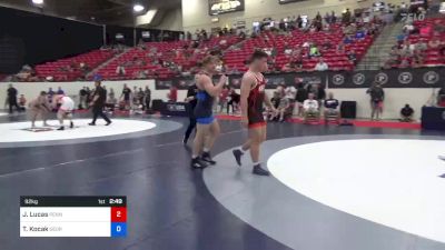 92 kg Rnd Of 32 - Jake Lucas, Pennsylvania vs Tyler Kocak, George Mason