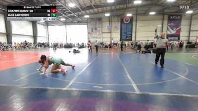 138 lbs Round Of 32 - Kailynn Schuster, MA vs Jada Lawrence, SC