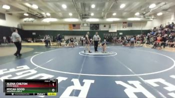 155 lbs Quarterfinal - Mycah Good, Aberdeen (Girls) vs Alena Chilton, Kelso (Girls)