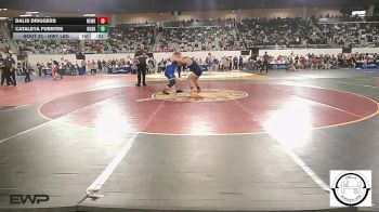 Consi Of 4 - Dalis Driggers, Newkirk Girls vs Cataleya Fuentes, Husky Wrestling Club