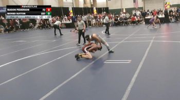 138 lbs Quarterfinals (8 Team) - Mason Pederson, Papillion-LaVista vs Moses Sutton, Kearney